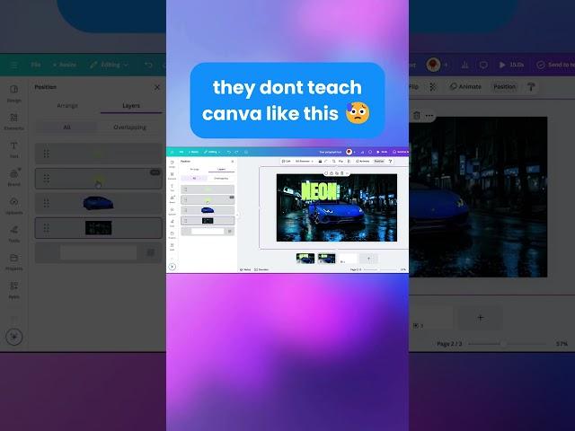 they don't teach canva like this anymore | easy canva tutorial