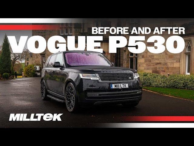 Range Rover Vogue 2023 P530 V8 – Milltek Sport Performance Exhaust