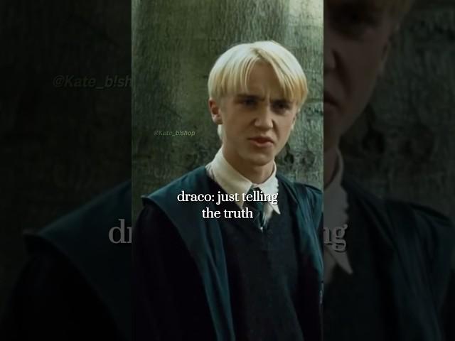 #dracomalfoy x #yn | draco’s just mean