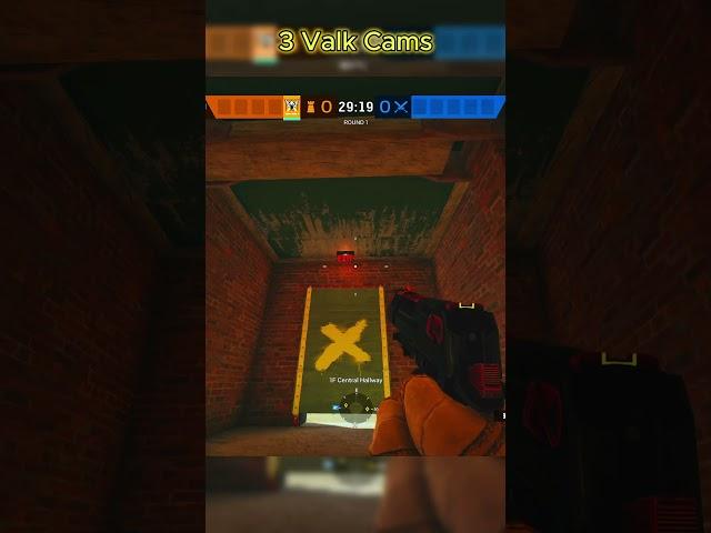 My 3 Valk Cams For Basement Club House - Rainbow Six Siege #rainbowsixsiege #r6 #siege