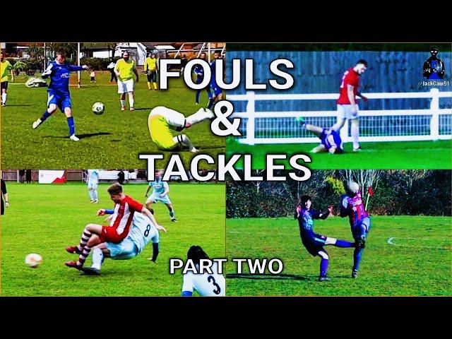 Fouls, Tackles & Football Drama Part 2‼️ | Sunday League & Non League Compilation 