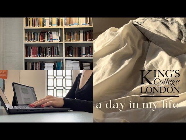 a day in my life at uni | King‘s College London