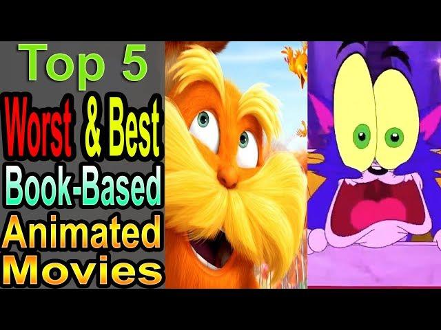 5 Worst & Best Book-Based Animated Movies