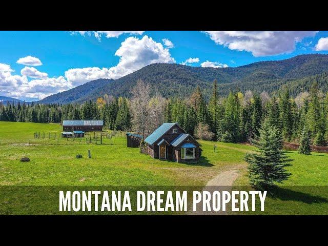 Montana Dream Property For Sale - 360 Degree Mountain Views, Privacy, 80 Acres.. #montanarealestate