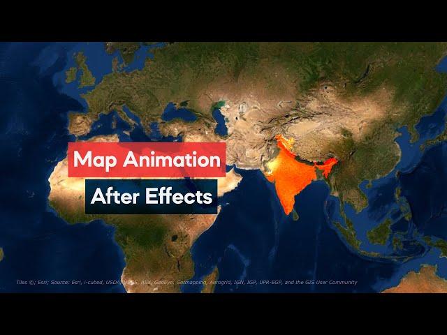 Map Animation Reel - v1 #geolayers #maps #Freelancemotiongraphics