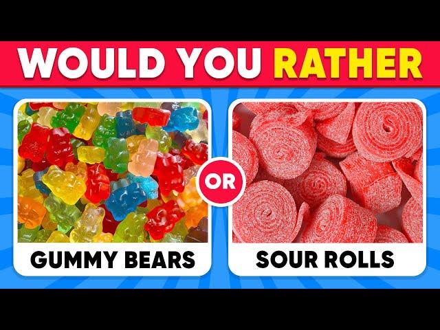 Would You Rather...? Sweets Edition  Daily Quiz