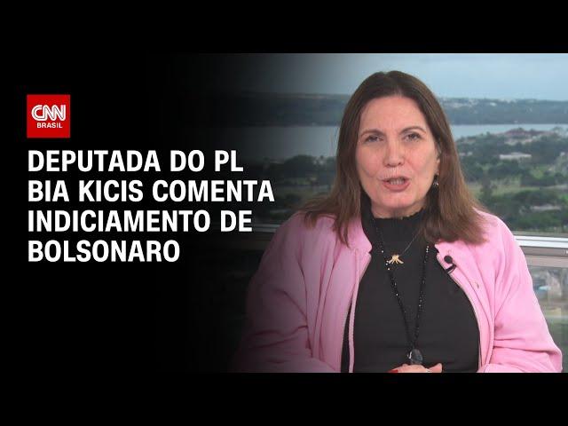 Deputada do PL Bia Kicis comenta indiciamento de Bolsonaro | BASTIDORES CNN