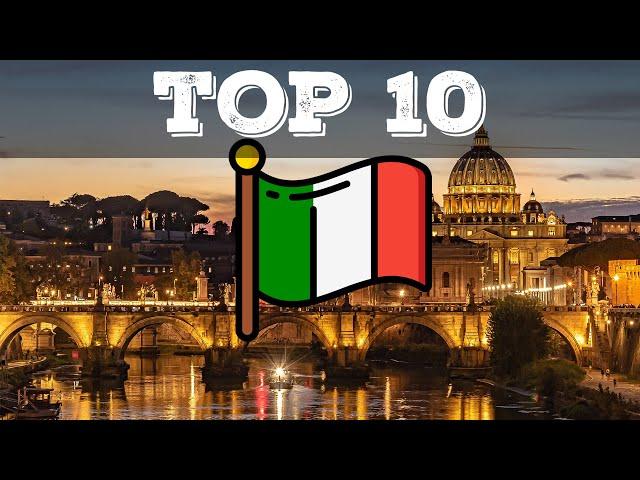 Top 10 most beautiful cities in ITALY