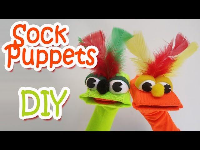 DIY Crafts :  Sock Puppets - Ana | DIY Crafts