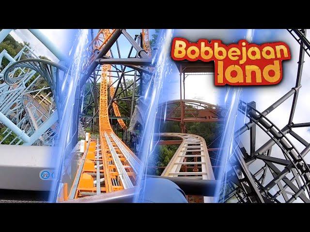 All Roller Coasters at Bobbejaanland | Onride POV