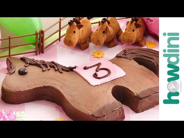 Birthday Cake Ideas: How to Make a Pony Birthday Cake