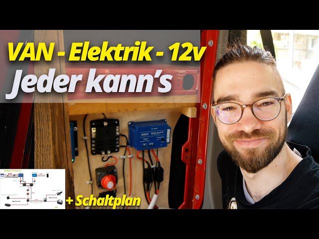 Camper-Elektrik: Einfach, übersichtlich mit Schaltplan 12v Aufbau - Wohnmobil Ausbau