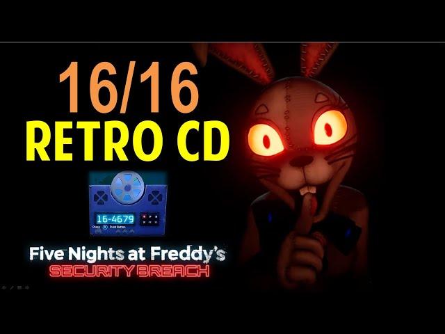 All 16 Retro CD Locations & How to Play Retro CD | FNAF Security Breach