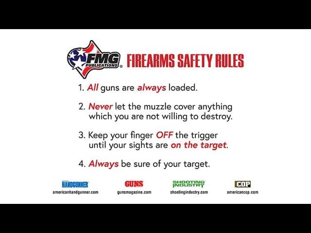 The Four Firearms Safety Rules