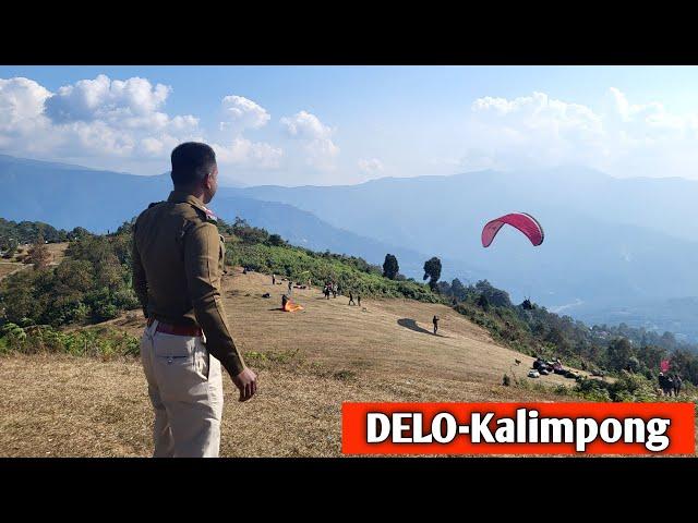 আমাদের jurisdiction এ Delo- Tourist Spot of Kalimpong. Paragliding from thousands of feets.