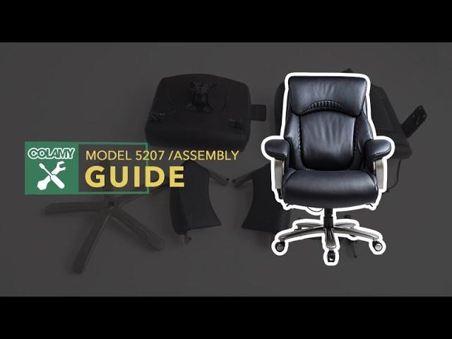 COLAMY Office Chair 5207 Assembly Guide 2023