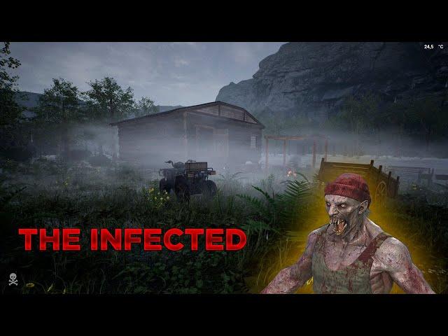 Прохождение The Infected 2023 | PvE Выживание | Стройка первой базы #2