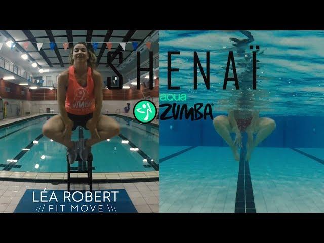 Aqua Zumba Warm Up (SPLIT SCREEN) Léa Robert