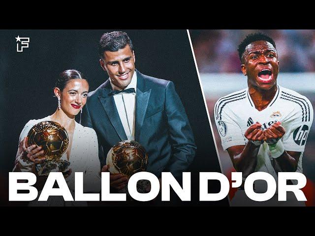 Ballon d'Or 2024 : l'Espagne à l'honneur, Rodri et Bonmati sacrés, Vini grand oublié !