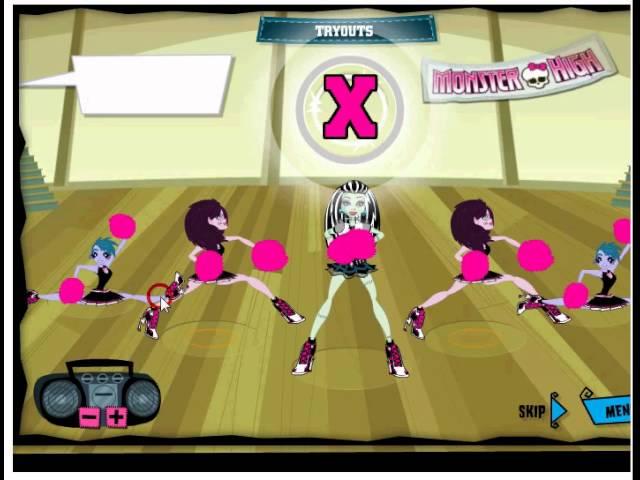 Pom Pom Panic - Monster High game