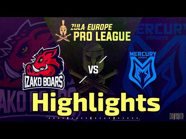 Zula - Izako Boars vs Mercury Esports  ZEPL Highlights by Doxiu 1#