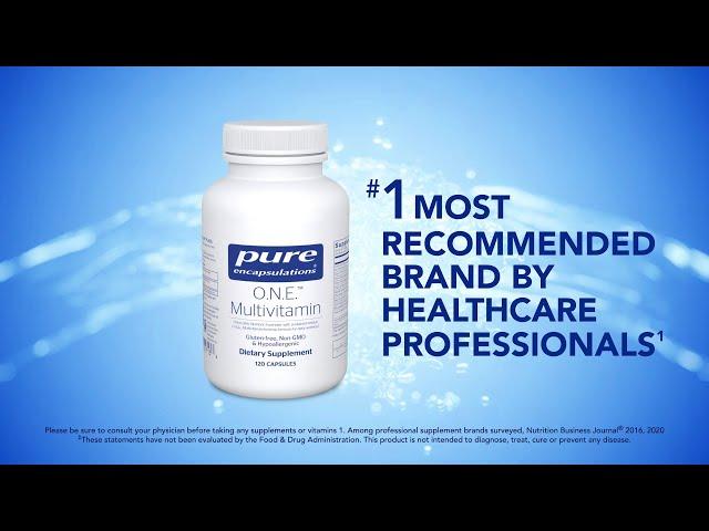 Pure Encapsulations®, #1 Most Recommended Brand by Healthcare Professionals​
