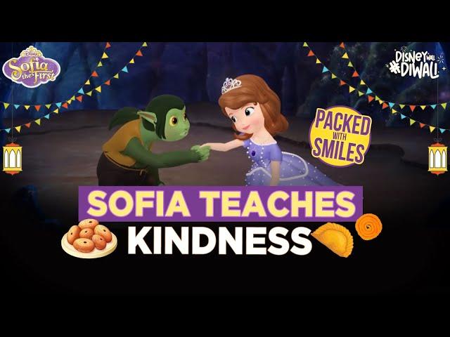 Table manner lessons with Sofia | Sofia The First | @disneyindia