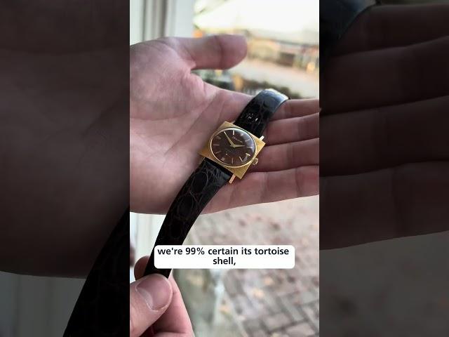 1977 Bulova Tortoise Shell Mens Vintage Watch - The Watch Preserve Fort Worth - Watch Repair