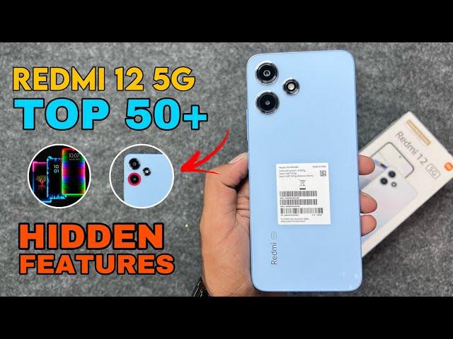 Redmi 12 5G Top 50++ Hidden Features | Redmi 12 5G Tips & Tricks | Redmi 12 5G