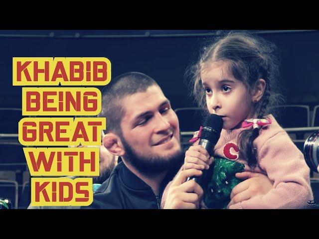 Khabib Nurmagomedov Being Great With Kids