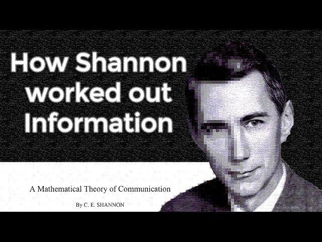 The Story of Information Theory: from Morse to Shannon to ENTROPY