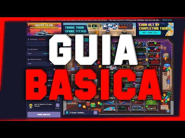 🟥 GUÍA BASICA DE ROLLERCOIN - CÓMO EMPEZAR 🟥