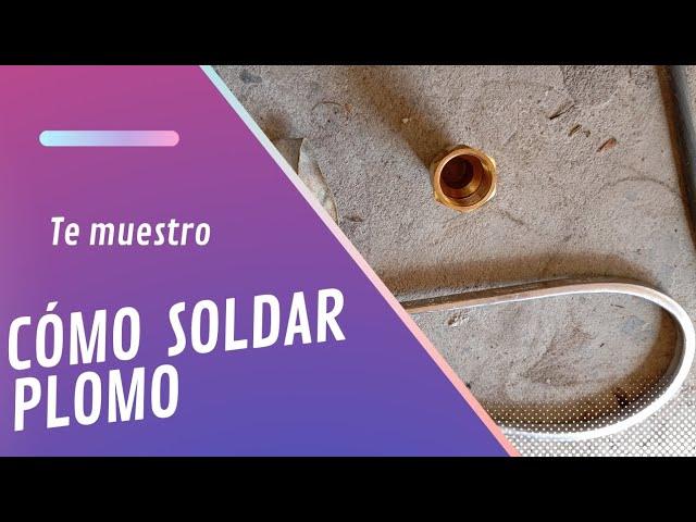 CÓMO SOLDAR PLOMO y CÓMO PREPARAR TRAPITO para SOLDAR