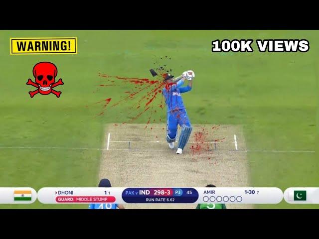 Top 7 Extremely Dangerous  Deliveries in Cricket Ever