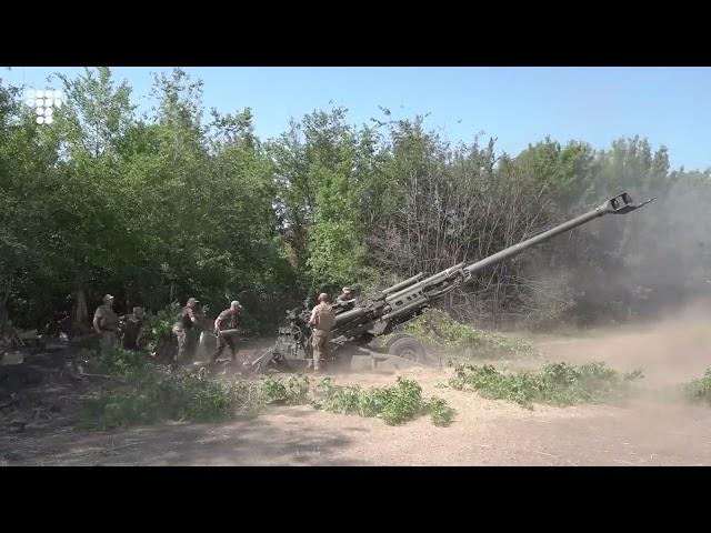 M777 go boom in Ukraine (нарізка гармата постріл/333)