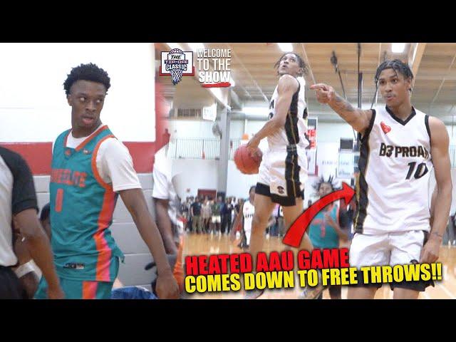 Jahki Howard SHOWS OUT In HEATED AAU GAME!! | FREEBANDZ ELITE VS GAME ELITE TOC FULL GAME HIGHLIGHTS