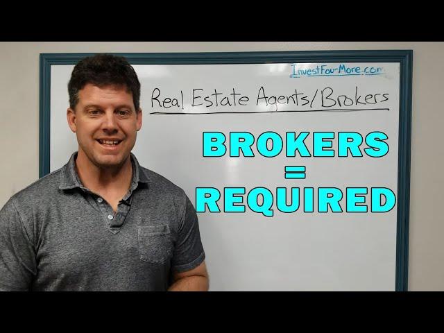 Do Real Estate Agents Have To Work Under a Broker? Who is the Best Broker?