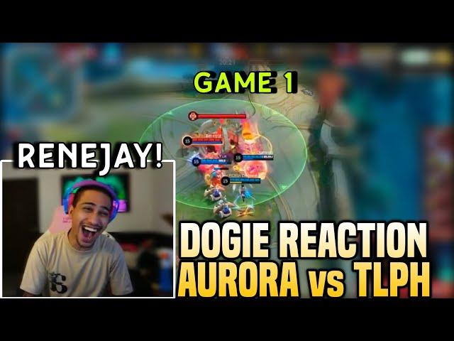 AKOSI DOGIE REACTION AURORA VS TLPH GAME 1