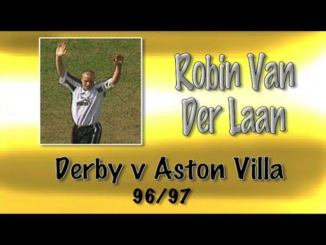 ROBIN VAN DER LAAN  - Derby v Aston Villa, 96/97 | Retro Goal