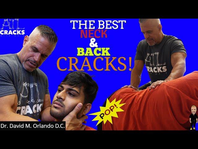 ASMR BACK CRACKING | Neck& Back pain  |Atl Cracks with Dr. O