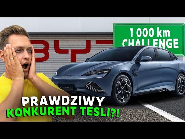 Przejechałem 1000 km BYD SEAL Z NAJWIĘKSZYM ZASIĘGIEM!  BYD ZMIENIA ZASADY GRY 