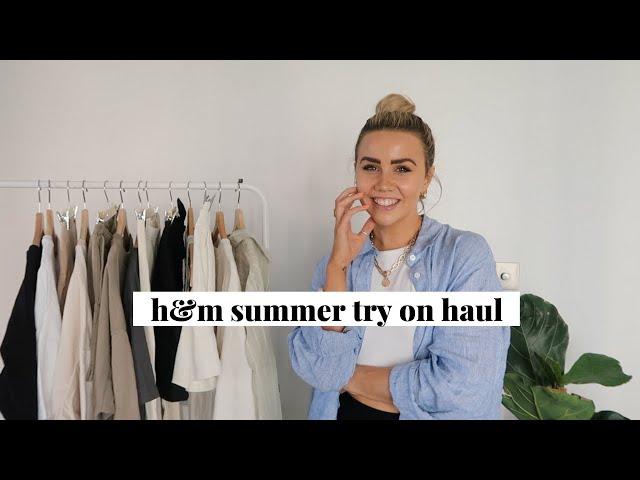 H&M Summer Try On Haul | Summer Outfit Inspiration 2021 | jessmsheppard