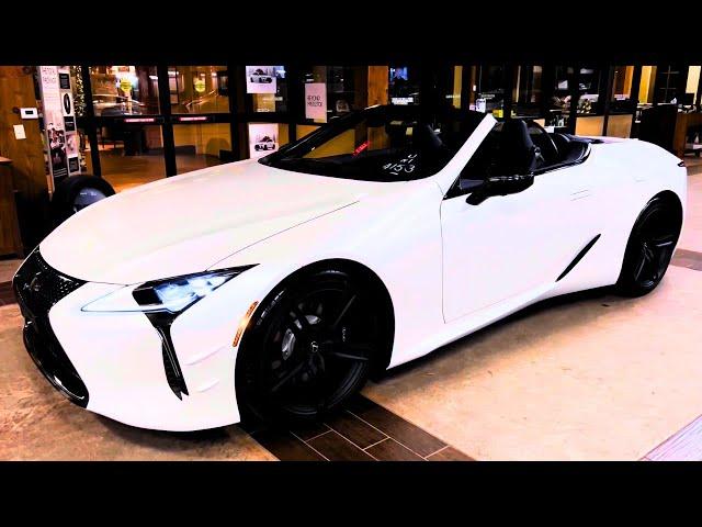 2024 Lexus LC500 Convertible Inspiration Series Walkaround