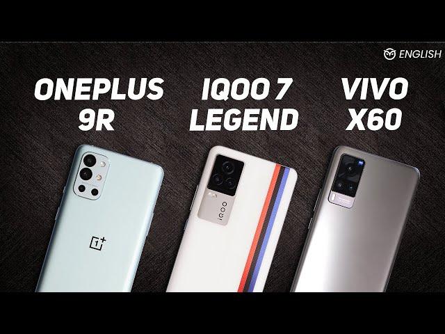 iQOO 7 Legend Review vs OnePlus 9R and Vivo X60 - Which One to Buy? | the Underdog Triumphs