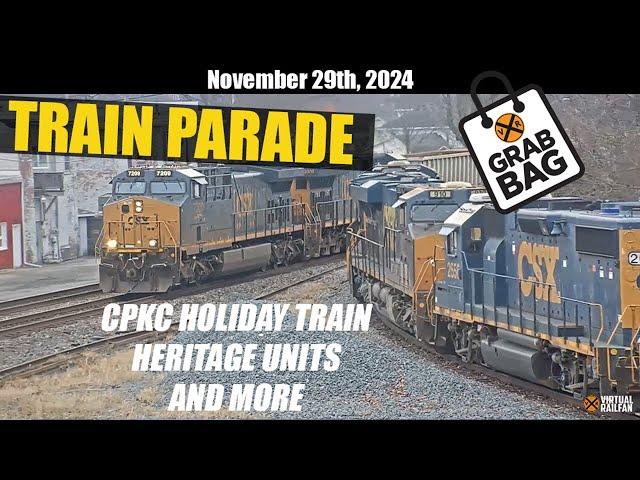 Deshler Traffic Rush, CPKC Holiday Train and More in this Grab Bag