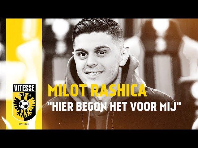 Milot Rashica op bezoek in GelreDome