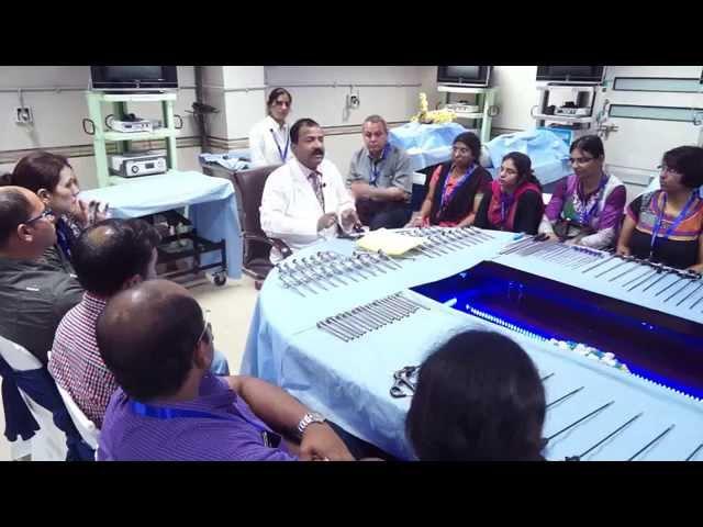 Laparoscopic hand instrument Demonstration Part 1