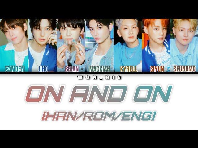 On And On By AMPERS&ONE (Colour Coded Lyrics) [Han/Rom/Eng]