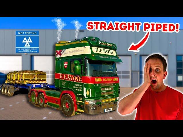 Taking A FULLY CUSTOMISED Truck For MOT | My Truck Build *BIG* Update | #truckertim