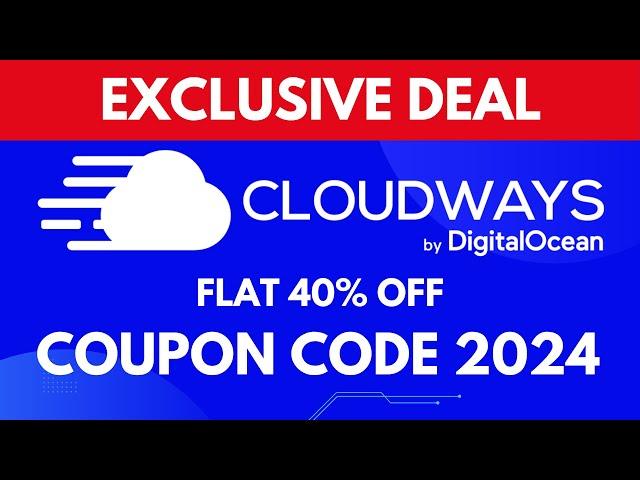 Cloudways Coupon CodeCloudways Promo CodeCloudways Discount CodeBlack Friday